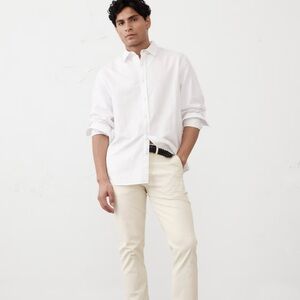 Banana Republic Cream Chinos